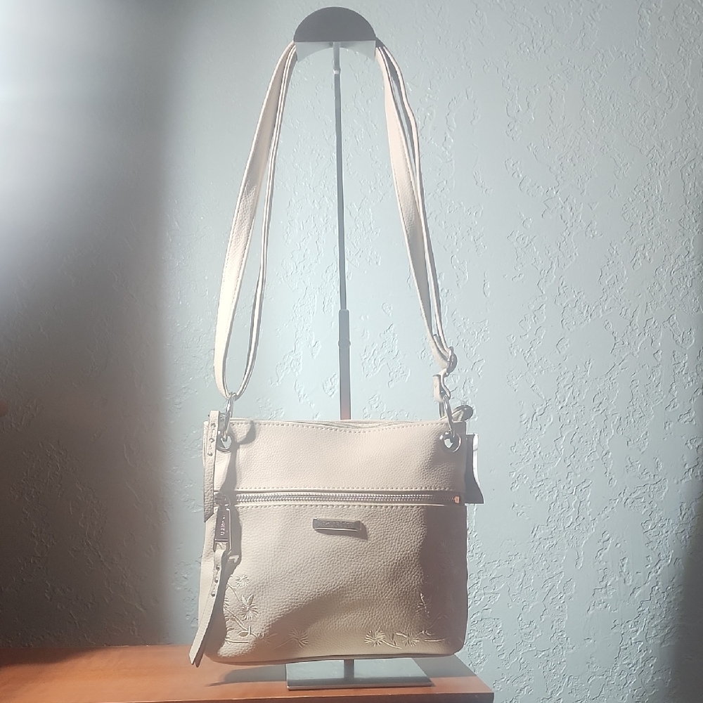Rosetti Cream Crossbody Bag